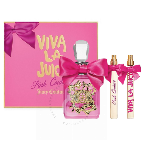 Viva La Juicy Pink Couture Juicy Couture EDP 3 Pcs Gift Set for Her 